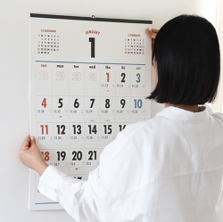 2026 루나 옛날 A2 음력 벽걸이 달력(절기 대형 캘린더)