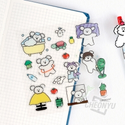 kinbor x Brunch Brother 에폭시 스티커 (10개 1세트)