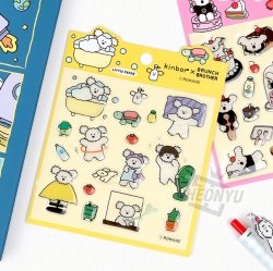 kinbor x Brunch Brother 에폭시 스티커 (10개 1세트)