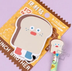 kinbor x Brunch Brother 점착메모지 (랜덤발송)