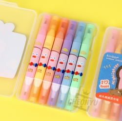 kinbor x Brunch Brother 듀얼 형광펜 (랜덤발송)