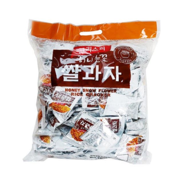 [엔제이] 크리스피 허니눈꽃 쌀과자 600g