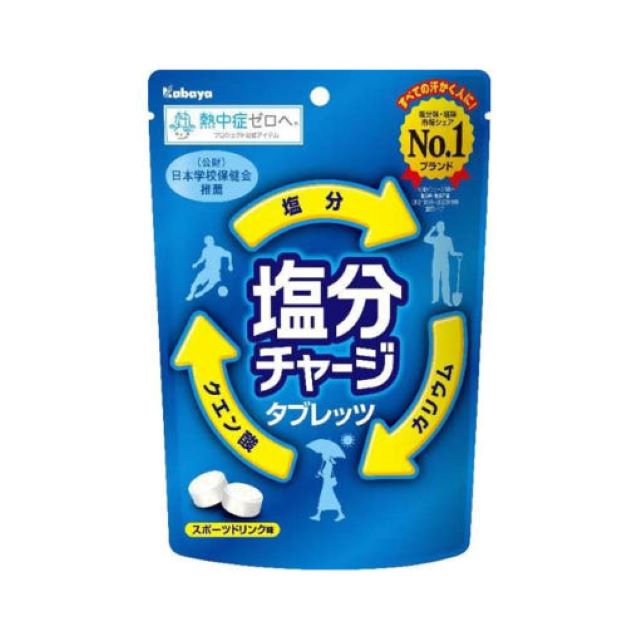 [엔제이] 카바야 염분 충전 이온음료맛 81g