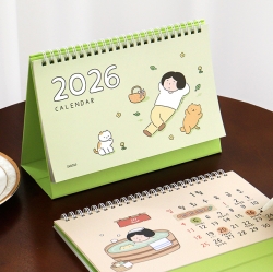 2026 일상 탁상 달력 (25년 10월-26년 12월)