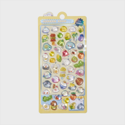 3D크리스탈 스티커 봉봉드롭_본본랜드 03 삐약이의 아침식사