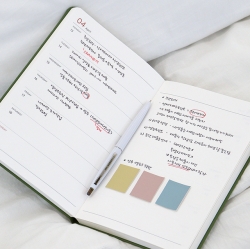 2026 프리즘 레더 A5 위클리 다이어리 (날짜형 25절 주간)