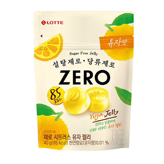  ZERO 시트러스 유자 젤리 40g