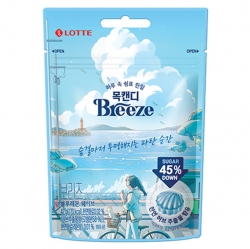  목캔디 브리즈 블루 레몬 웨이브 42g