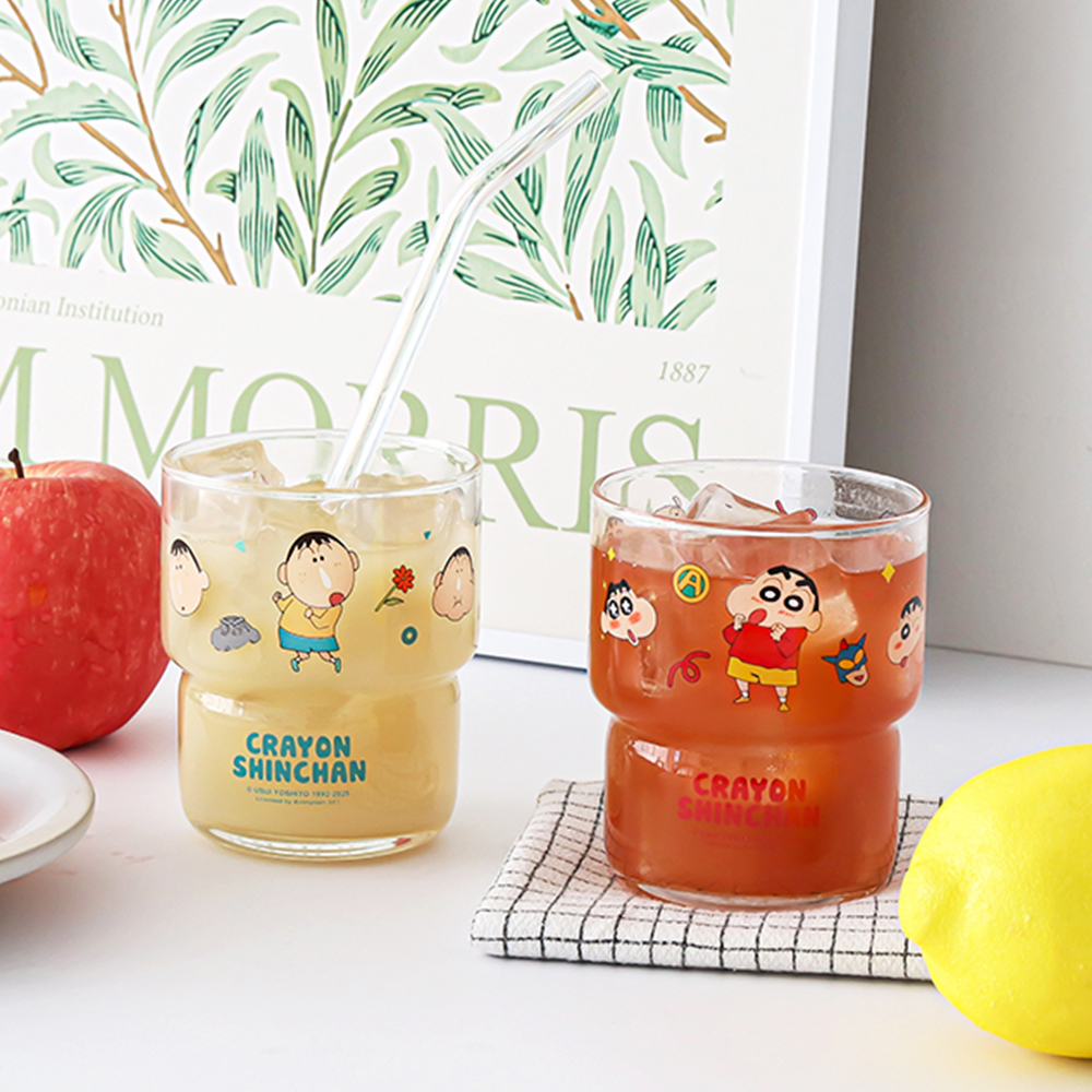 [짱구] 짱구는못말려 홈카페 글라스