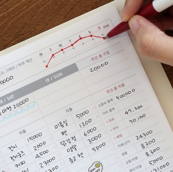 2026 생활의 온도 커버형 가계부 (날짜형)