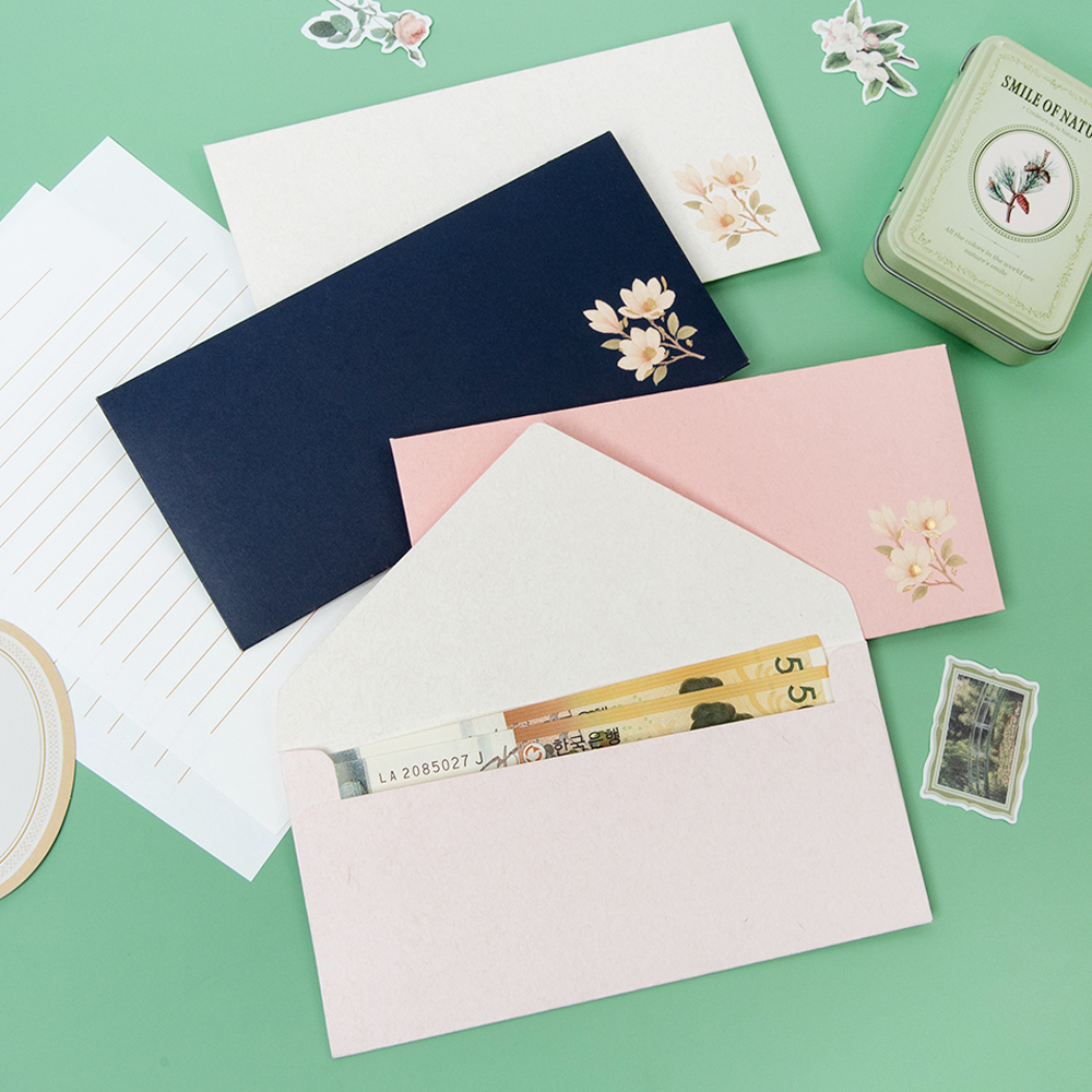 [디자인랩] 화담목련 용돈봉투 2매