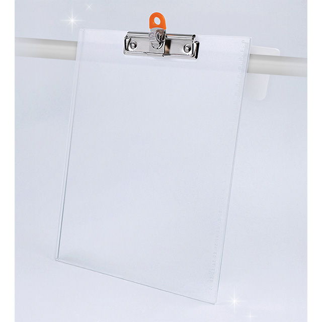 병원 걸이형 클립보드_투명