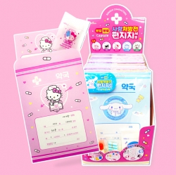 산리오 꽁알꽁알 사랑처방전 편지지세트 (랜덤발송)