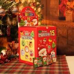 크리스마스 랜덤지우개 15탄 (60개 1세트)