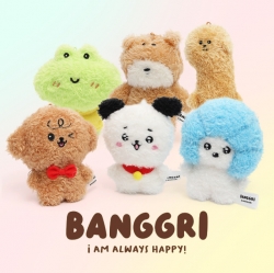 빵그리 인형 키링