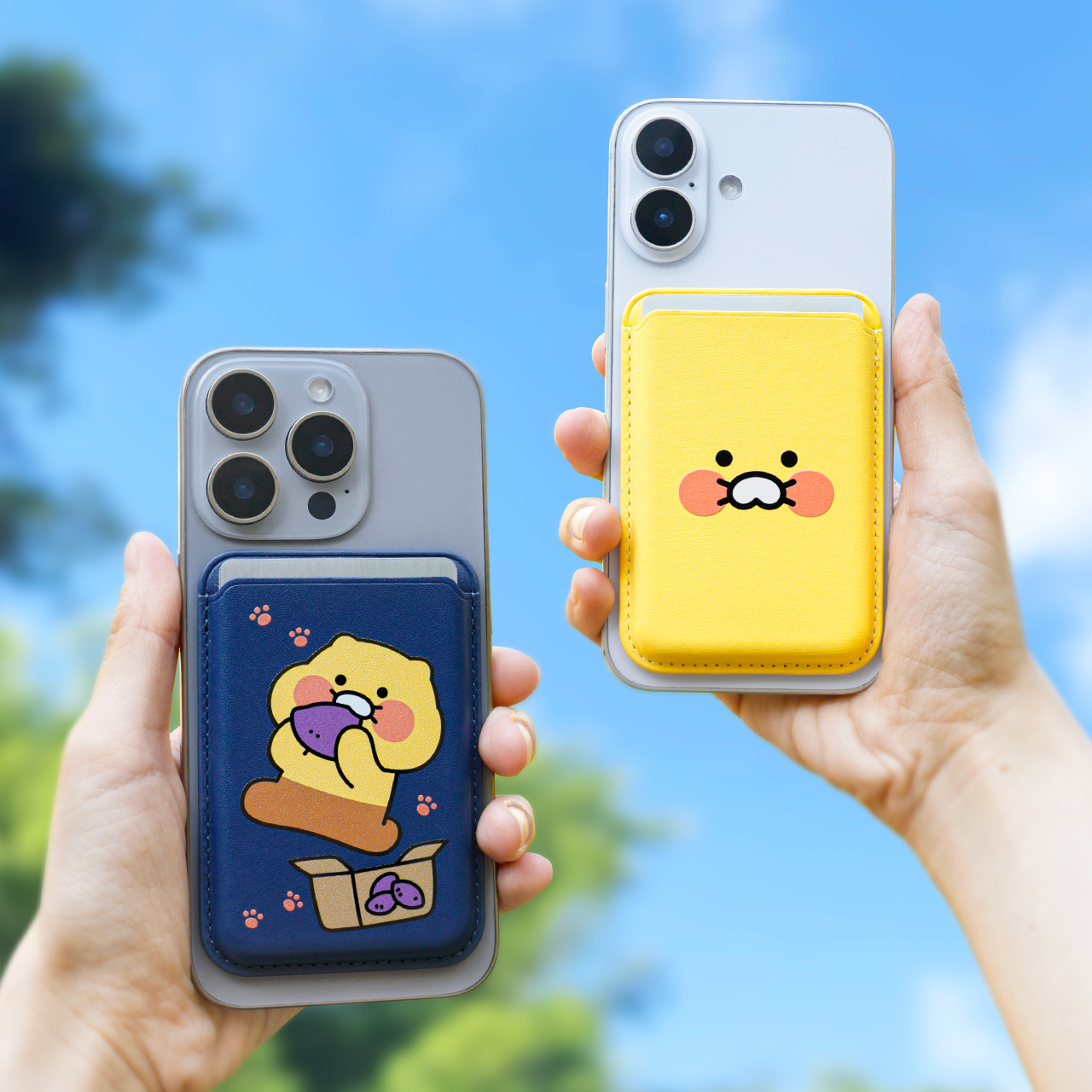 춘식이 맥세이프 PU 카드지갑