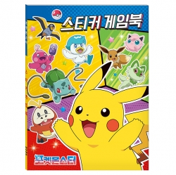 포켓몬스터 스티커 게임북