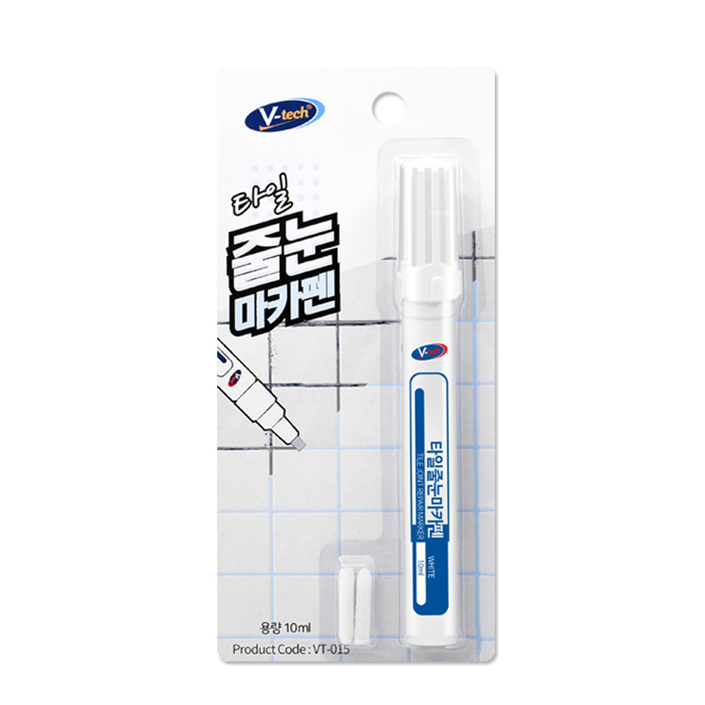 [브이텍] 브이텍 타일 줄눈 마카펜 10ml