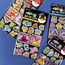 포켓몬스터W 홀로그램 스티커 (랜덤발송)