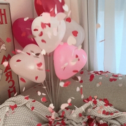 파티 꽃잎 꽃가루 컨페티