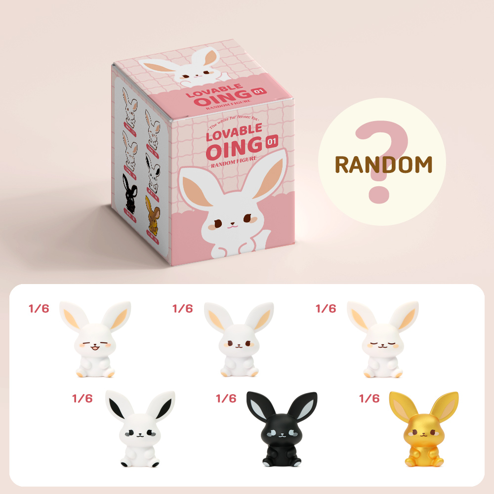 [언브랜디드] 러버블오잉 시즌1 랜덤 피규어
