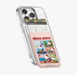 헬로키티 카툰 3장 수납 맥세이프 카드 슬롯