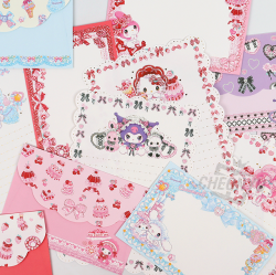 산리오 러블리 스위트 레터 세트