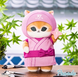 모후샌드 닌쟈냥 봉제인형 BIG 28cm_핑크