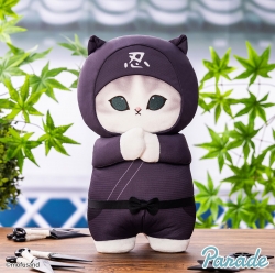 모후샌드 닌쟈냥 봉제인형 BIG 28cm_블랙