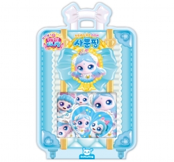 프린세스 캐치티니핑 큐브스티커_사뿐핑