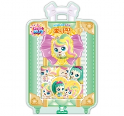 프린세스 캐치티니핑 큐브스티커_뽀니핑