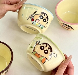 짱구 세라믹 밥그릇 세트 