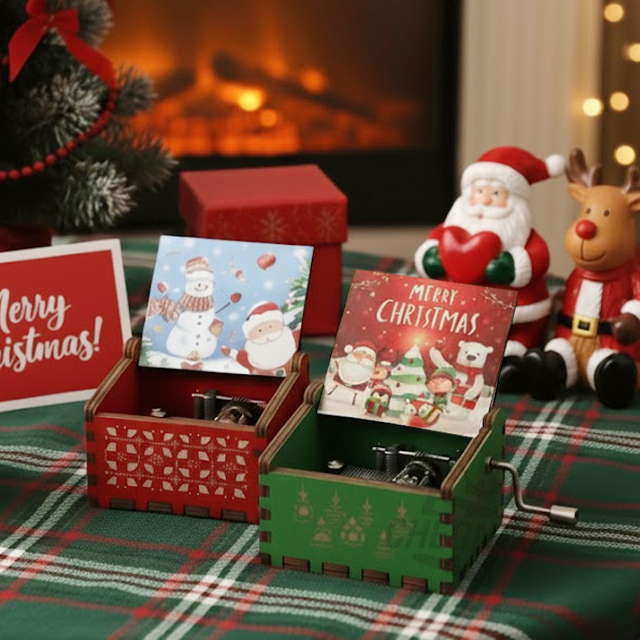 심플 수동 오르골