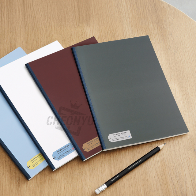 3000 잘 펴지는 노트 심플 (랜덤발송)