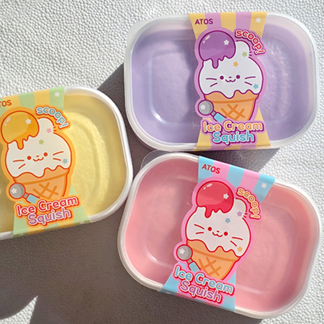  스쿱 아이스크림 스퀴시 (랜덤발송)