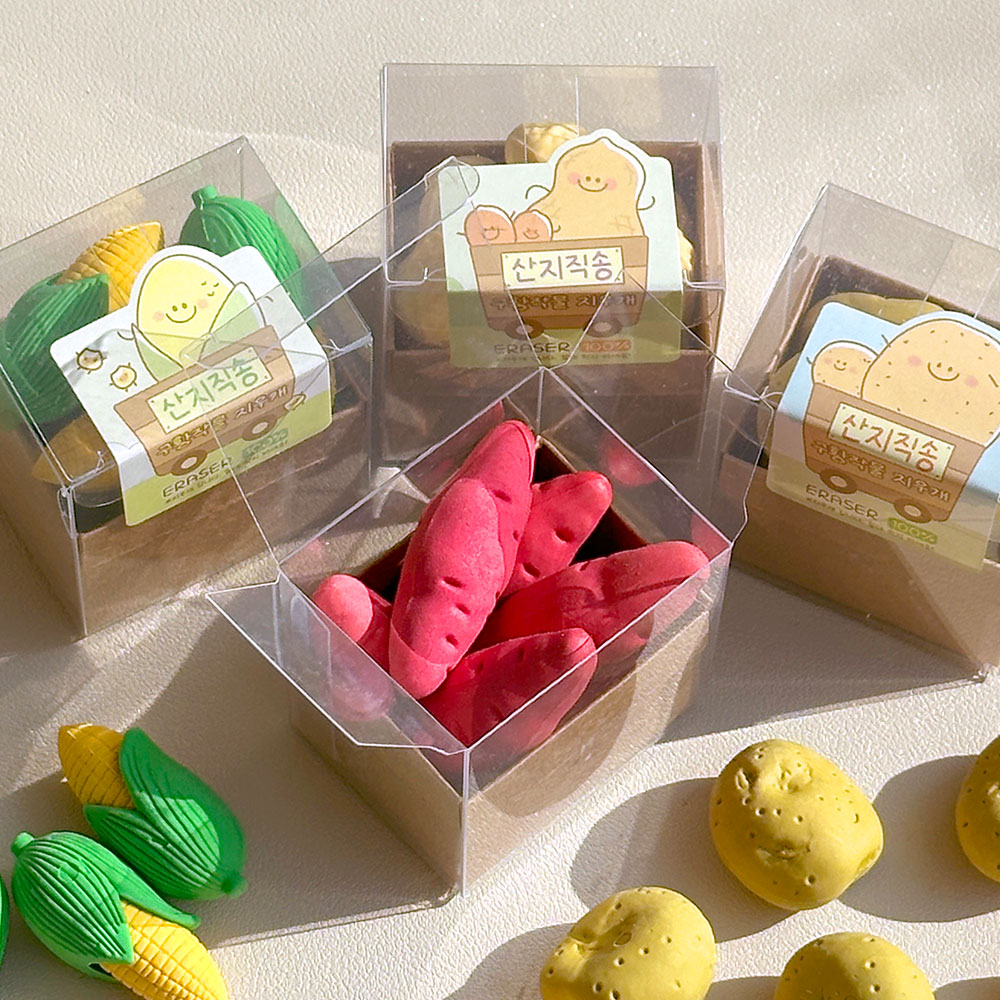 산지직송 구황작물 지우개 (랜덤발송)