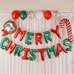 크리스마스 풍선 세트 