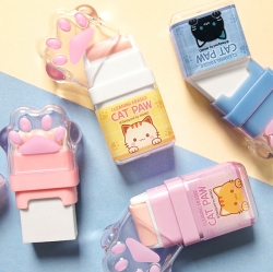 고양이발 청소 지우개