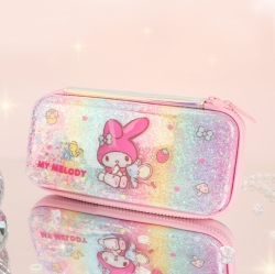 마이멜로디 레인보우 스팽글 EVA 파우치
