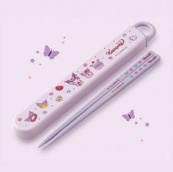 쿠로미 팬시 슬라이드 젓가락 세트 16.5cm