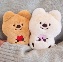 키키쿼카 하트 핫팩인형