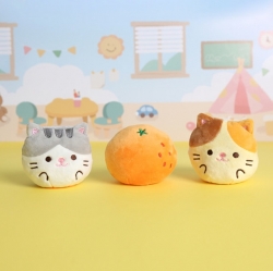 모찌타운 귤냥이 리버시블 핫팩인형