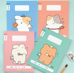 초등 개구쟁이 저학년 칸 노트 4권 (1-2무제 120g 내지)