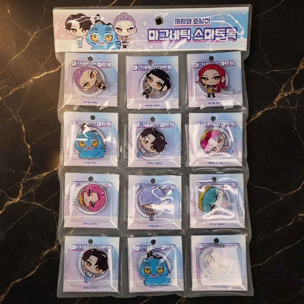 까치와 호랑이 마그네틱 스마트톡 (랜덤발송)