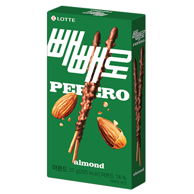 [롯데웰푸드] 빼빼로 아몬드 낱개 