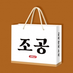 조공 종이쇼핑백_중형 (2개 1세트)