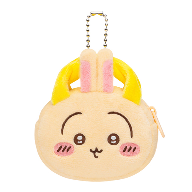치이카와 푹신 미니 파우치 키링 7cm_우사기