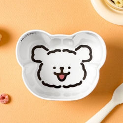 몰티즈 얼굴 시리얼볼