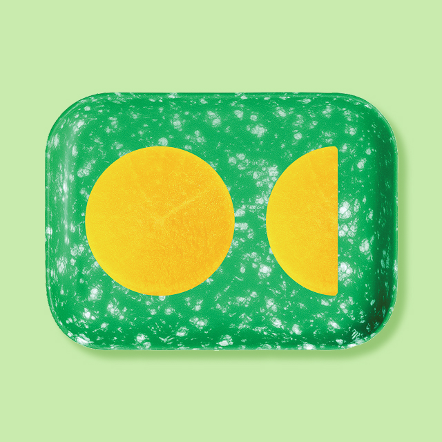 반8분식 단무지 메모잇