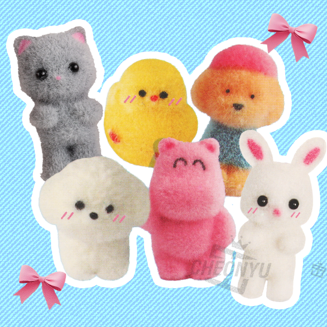 귀여운 동물 마스코트 랜덤키링